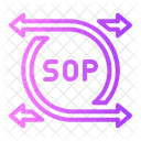 Reglamento Procedimientos Operativos Estandar SOP Icon