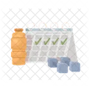 Regular exercise  Icon