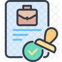 Regulation Stamp Legal Icon