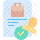 Regulation Stamp Legal Icon