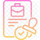 Regulation Stamp Legal Icon
