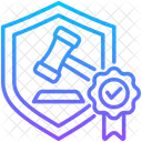 Regulatory Compliance Shield Rules Icon