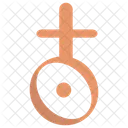 Regulus Of Antimony Esoteric Symbol Icon