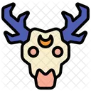 Rehschädel  Symbol
