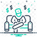 Reich Wohlhabend Wohlhabend Symbol
