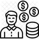 Reich Wohlhabend Wohlhabend Symbol