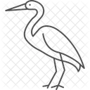 Reiher Vogel Weiss Symbol