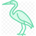 Reiher Vogel Weiss Symbol