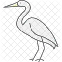 Reiher Vogel Weiss Symbol