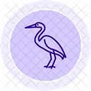Reiher Vogel Weiss Symbol