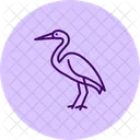 Reiher Vogel Weiss Symbol
