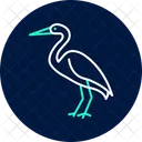 Reiher Vogel Weiss Symbol