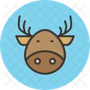 Rein Deer Christmas Icon