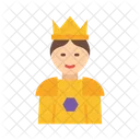 Reina Corona Rey Icon