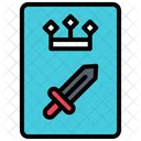 Reina de espadas  Icon