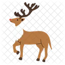 Reindeer Deer Nature Icon