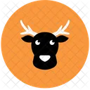 Reindeer Streamline Kameleon Icon