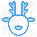 Reindeer Deer Sculpture Icon