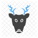 Wild Animal Reindeer Icon