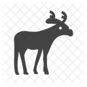 Moose Reindeer Icon