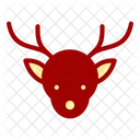 Reindeer Christmas Christmas Decoration Icon