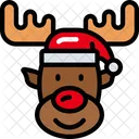 Reindeer Character Holidays Icon