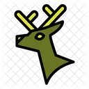 Deer Head Animal Icon