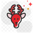 Reindeer Deer Christmas Icon