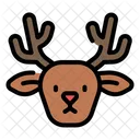 Reindeer Rudolph Deer Icon
