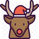 Reindeer Deer Winter Icon