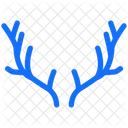 Reindeer Antler Animal Icon
