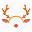 Reindeer Decoration Winter Icon