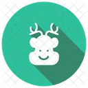Reindeer Animal Halloween Icon