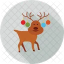 Reindeer Christmas Deer Icon