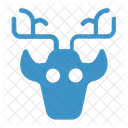 Reindeer Animal Bull Icon