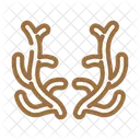 Reindeer Horn Animal Icon