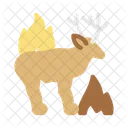 Reindeer Animal Forest Icon