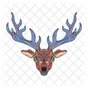 Deer Reindeer Tattoo Icon