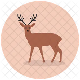 Reindeer Antlers  Icon