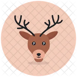 Reindeer Antlers  Icon