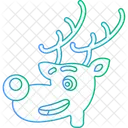 Animal Deer Christmas Icon