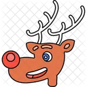 Animal Deer Christmas Icon