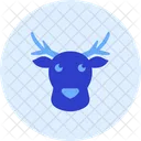 Reindeer Streamline Kameleon Icon