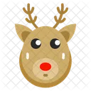 Reindeer Caribou Santas Sleigh Pullers Icon