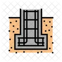 Reinforcement Foundation Rebar Icon