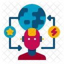 Reinforcement Learning Agent Artificial Intelligence Ai Icon