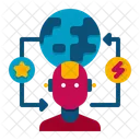 Reinforcement Learning Agent Artificial Intelligence Ai Icon