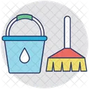 Hausmeister Dienstleistungen Wischmopp Symbol