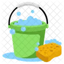 Reinigungseimer  Symbol