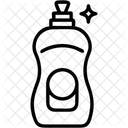 Reinigungsmittel Spulmittel Flasche Symbol